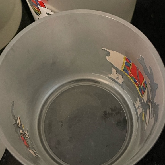 4 CHRISTMAS GLASSES CHRISTMAKKUH Old Fashioned WHISKEY On The Rocks GLASSES VTG - Picture 12 of 16